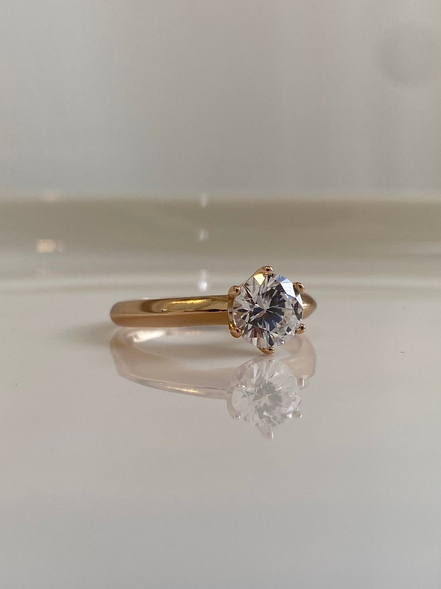 Anillo Preciosa Dorado