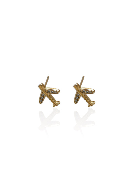 Aretes Avión Mediano