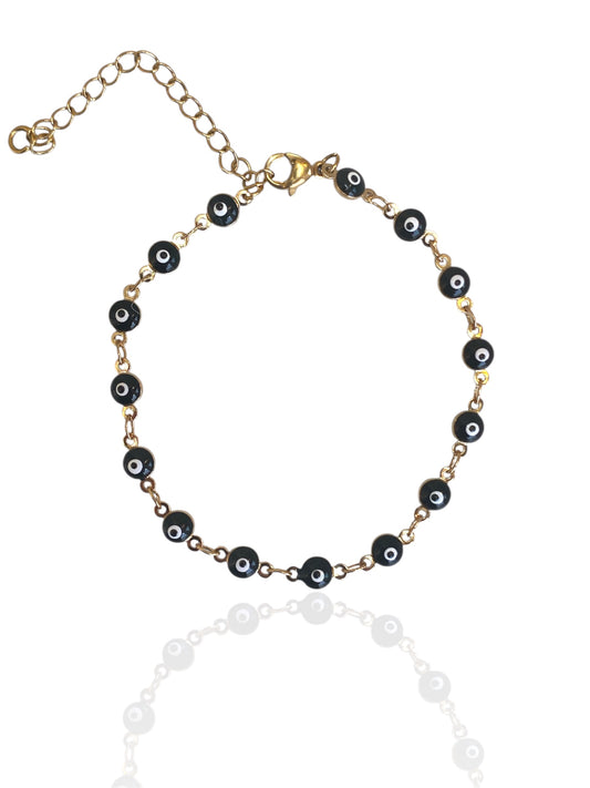 Pulsera Ojitos Negros