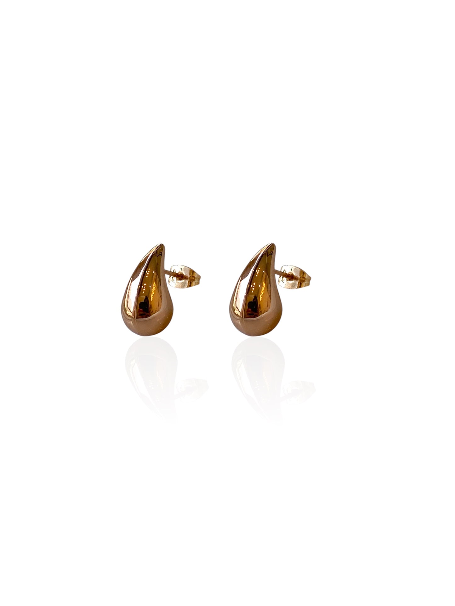 Aretes Bottega Mini Dorados