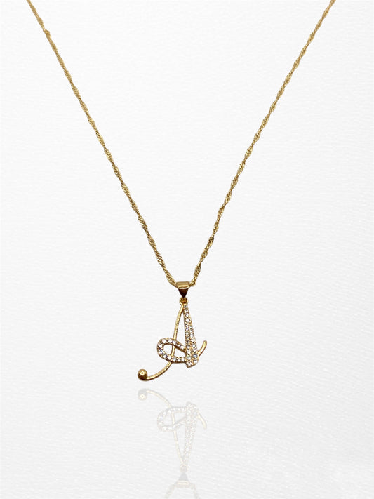 Collar con Inicial Grande